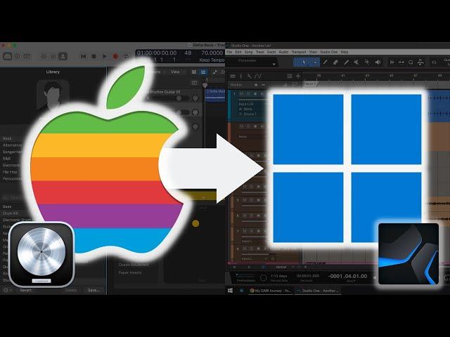 Switching Back To Windows / Studio One From Apple / Logic Pro X