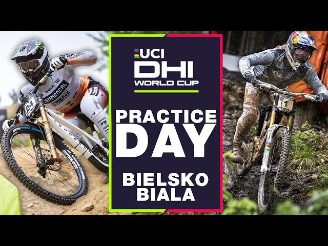 PRACTICE HITS | UCI Downhill World Cup | Bielsko-Biala