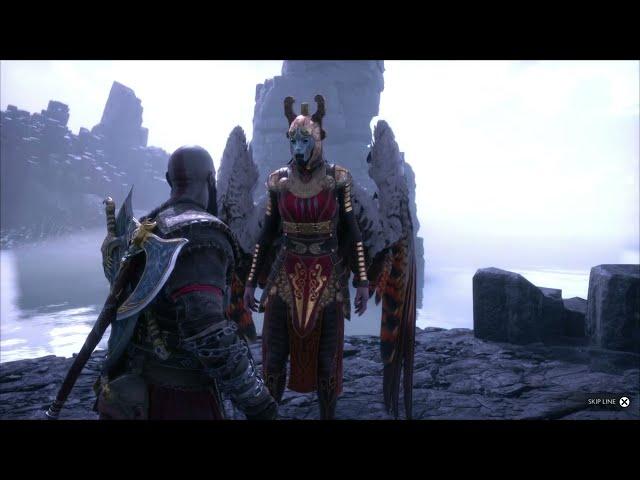 Eir Tells The Second Part of Her Story to Kratos | GoW Ragnarok Valhalla DLC