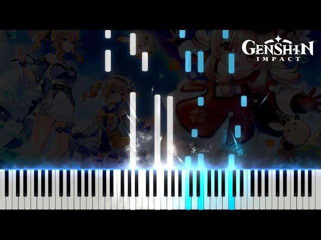 ｢Mesmerizing Waves｣ - Golden Apple Archipelago Genshin Impact OST Piano Cover [Sheet Music]