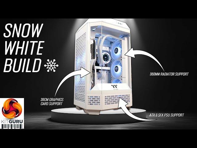 Thermaltake The Tower 250 Snow Edition Build