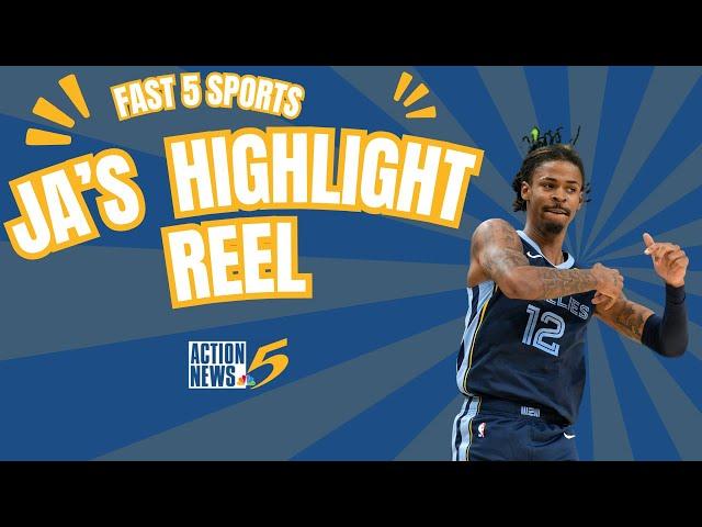 Fast 5 Sports: Ja's highlight reel moves power Grizz