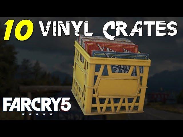 Location of All Vinyl Crates (Turn the Tables Mission Walkthrough) Whitetail Mountains | Far Cry 5