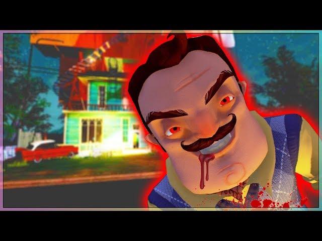 ПРИВЕТ СОСЕД САМАЯ СТРАШНАЯ ВЕРСИЯ И СЛОЖНАЯ Hello Neighbor Pre Alpha злой сосед