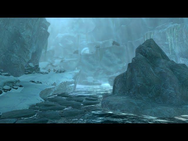 Skyrim Dawnguard DLC - Ледяная Расщелина (Glacial Crevice) Наполнить кувшин посвященного (5/5)