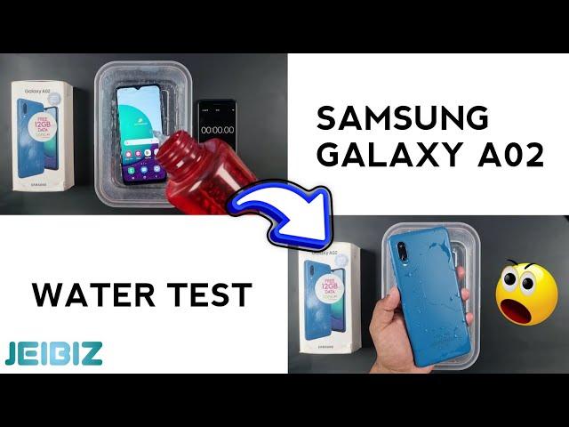 Samsung Galaxy A02 Water Test  | Samsung A02 Durability Test