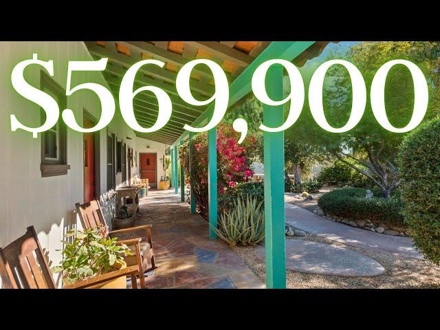 Historic 1945 Spanish Hacienda Home is an Investment Property Listed for $599,000 in Palm Springs