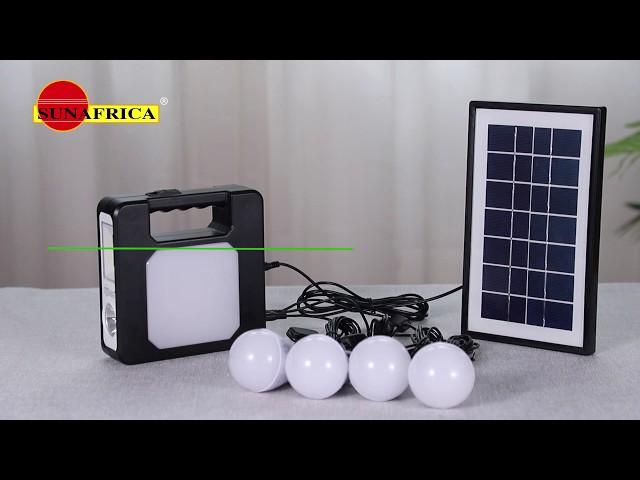 SA-7803 SUN AFRICA New Arrival Solar Energy Home Lighting System