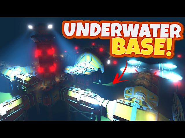 I FLOODED a Massive UNDERWATER BASE in the Stormworks Update!