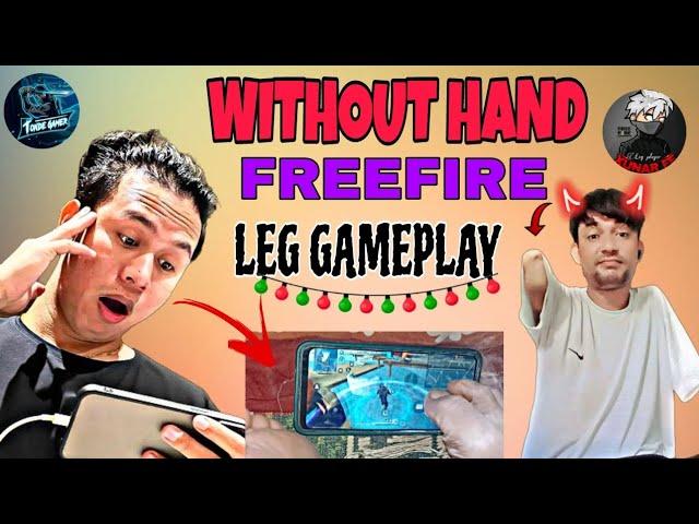 Freefire Fastest No Hand Player 1v1 Gameplay Leg Player #freefire#xunarff#tondegamer