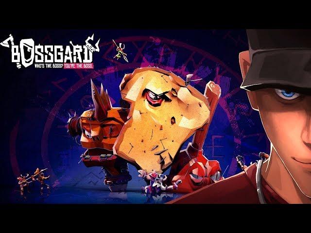 BOSSGARD TRUE BOSS GAME - Multiplayer boss battles! or be THE Boss! | Let's Play BOSSGARD Gameplay