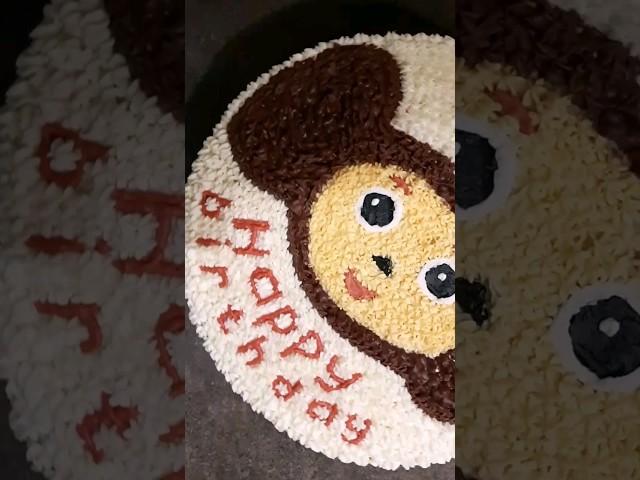 Cheburashka cake! Baby birthday cake Cooking like