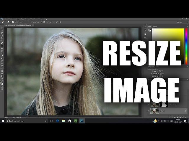 How to resize image in Photoshop without losing quality