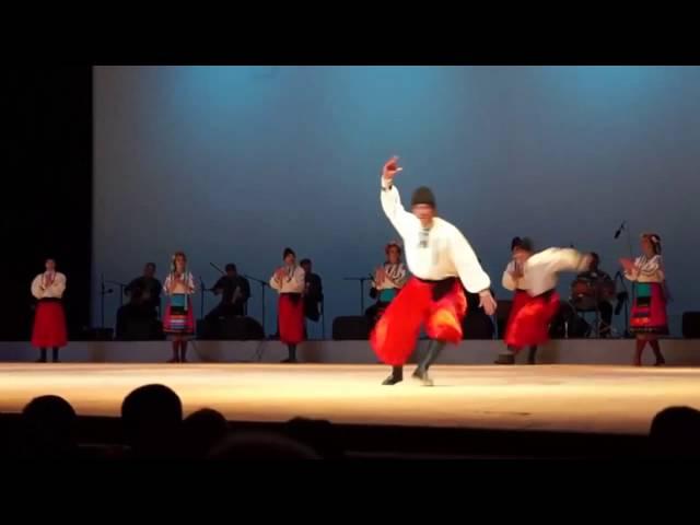 Incredible Ukrainian dance Gopak with elements of Ukrainian folk music  Ballet Sukhishvili in Kiev