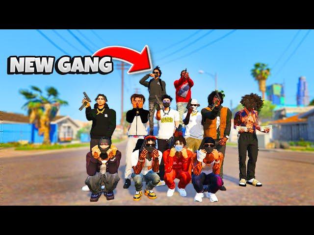 I Became a GANG LEADER in GTA 5 RP