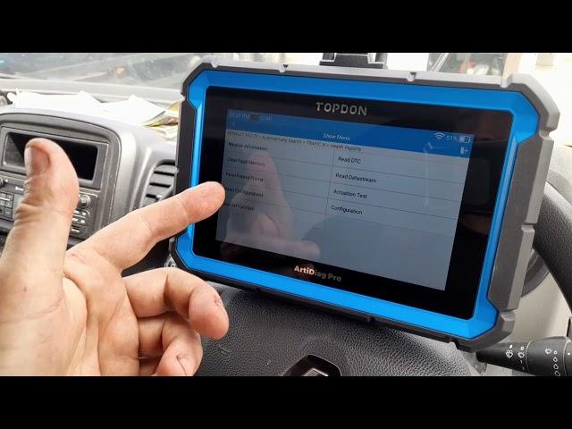 TopDon ArtiDiag Pro Diagnostic Scan Tool Demonstration