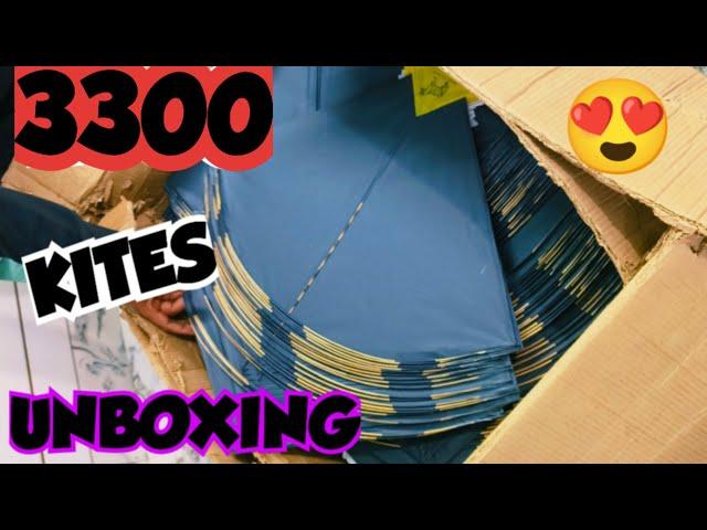 3300 Kite Unboxing🪁 || Yunus Kite Shop Kolkata#kite#patang