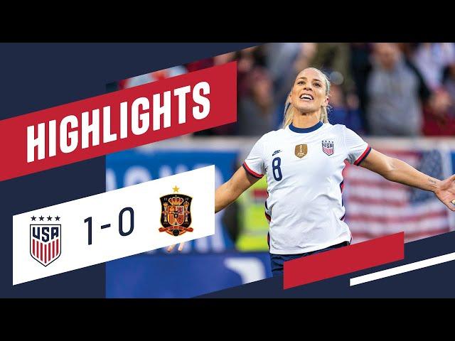 USA 1-0 SPAIN SheBelieves Cup Highlights | Mar. 8, 2020 | Harrison, NJ - Red Bull Arena