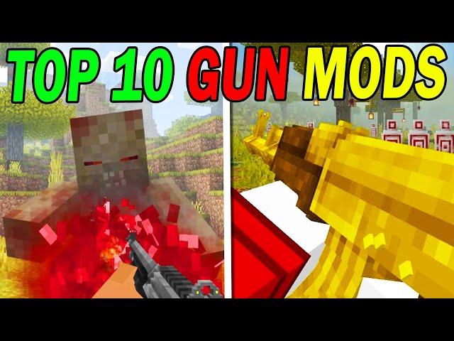 Top 10 COOLEST Gun Mods For Minecraft PE