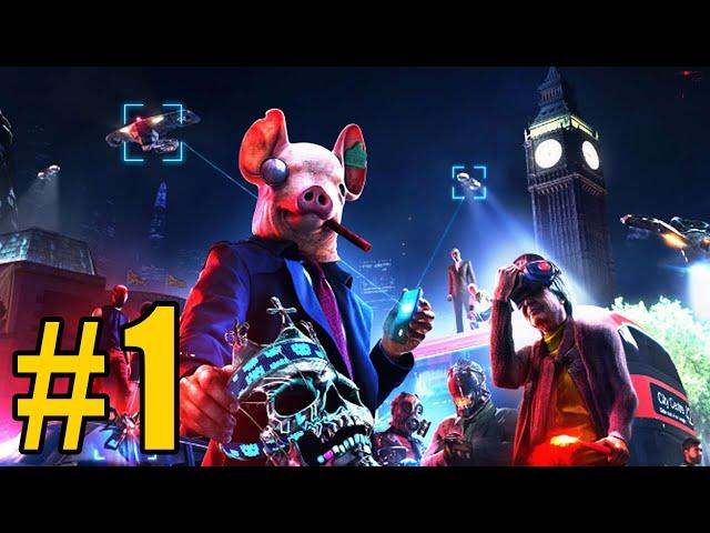 WATCH DOGS LEGION Gameplay Walkthrough Part 1 - No Commentary