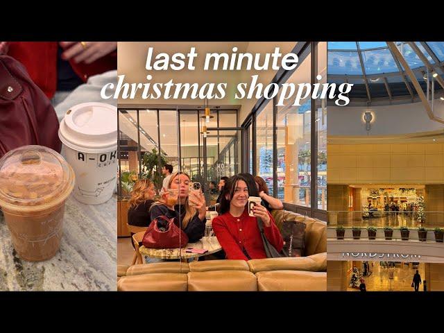 last minute christmas shopping | vlogmas day 17