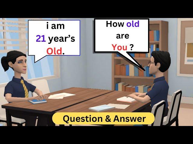 Improve English Speaking Skills100 Common Questions And Answers In English |Speak Fluently English