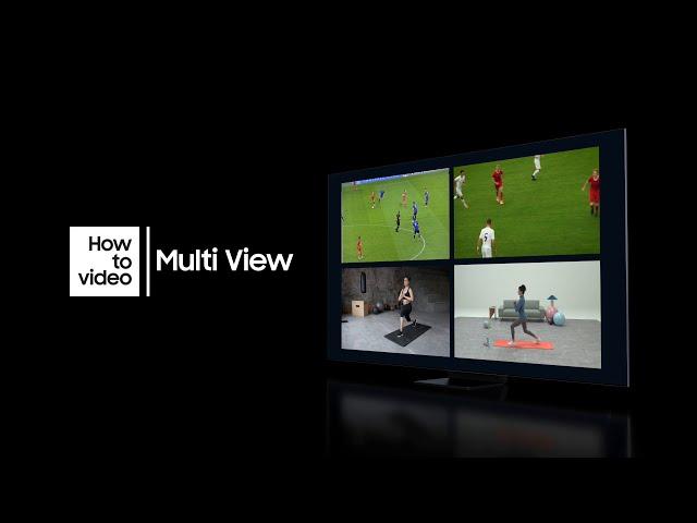 How to use Multi View with Neo QLED | Samsung