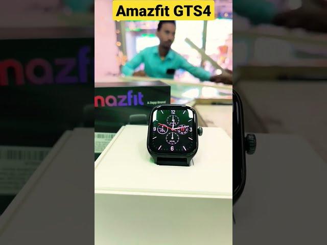 Amazefit GTS 4 Smartwatch First Impression #shorts #youtubeshorts #kanhaiyamehrotra #amazfit