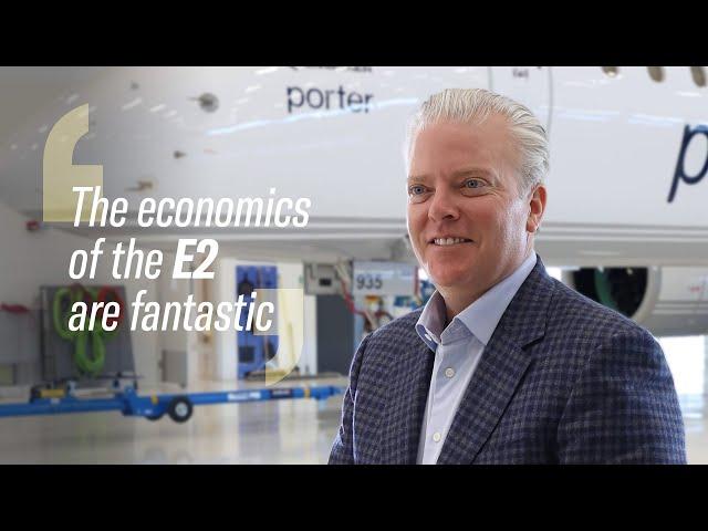 The E2 Strategy by Porter: “The incredible part about this aircraft is...”