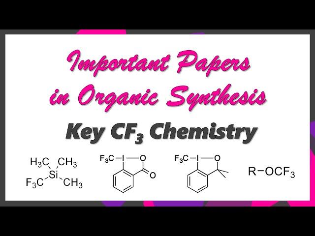 Key CF3 Chemistry (Important Papers)