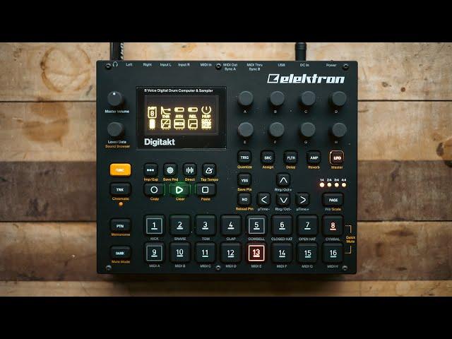 Digitakt 1 month Impression // I've Never Produced this Quickly