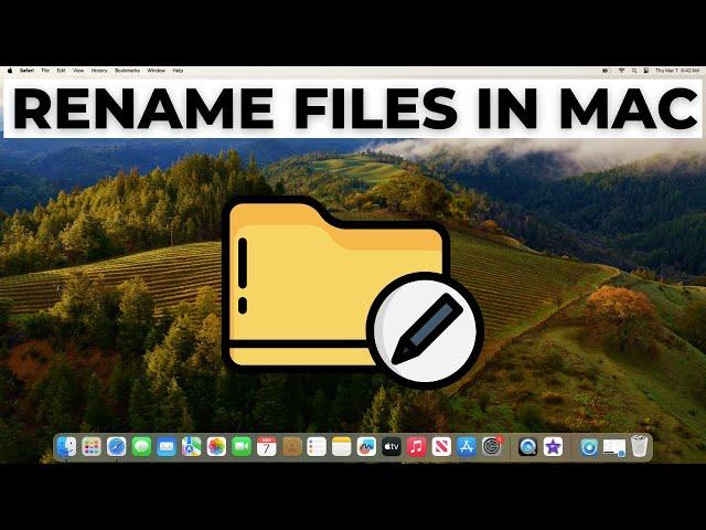 How to Rename Files and Folders on Mac 2024