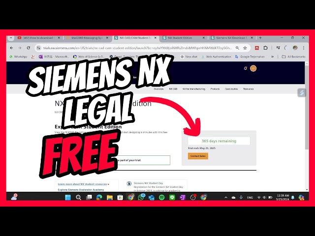 How to Install and download SIEMENS NX for FREE!!!