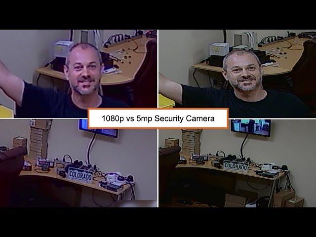 1080p vs 5mp Security Camera