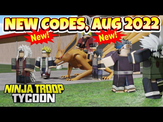 2022 ALL SECRET CODES Roblox [Summer Event]Ninja Troop Tycoon, NEW CODES, ALL WORKING CODES