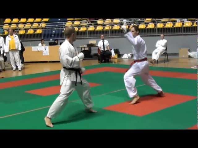 European Championship karate JKS Italy 2012 Jastrebov Oleg (Ukraine) 2.MPG