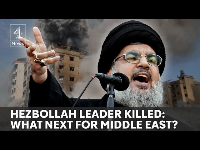 Hezbollah leader Nasrallah killed in Israeli airstrike on Beirut