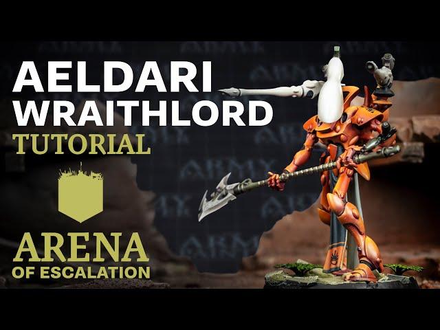 How to Paint an Aeldari Wraithlord | Arena of Escalation