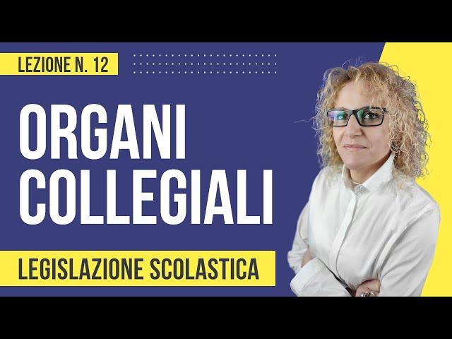 Organi collegiali della scuola