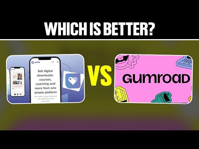 Payhip vs Gumroad Which One is Better 2024! (full Tutorial)