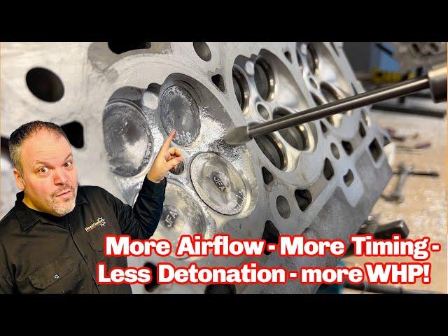 The Road to CNC Gen 1 Coyote Part 3! Combustion chamber shaping!