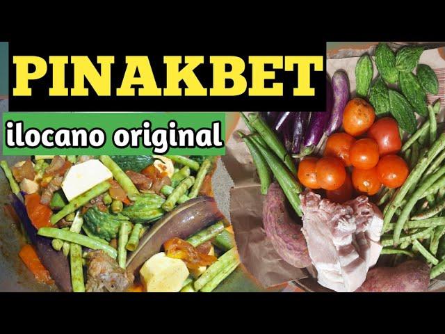 PINAKBET ILOCANO ORIGINAL RECIPE, pinoy mixed veggie in fish paste!