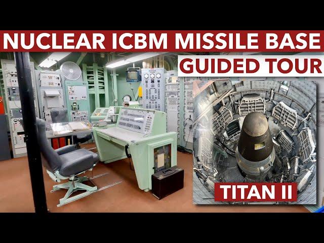 Detailed tour through a NUCLEAR ICBM missile base! (Includes a mock missile launch!)