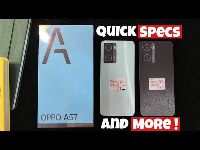 Oppo A57 Unboxing All Color Glowing Green and Black !