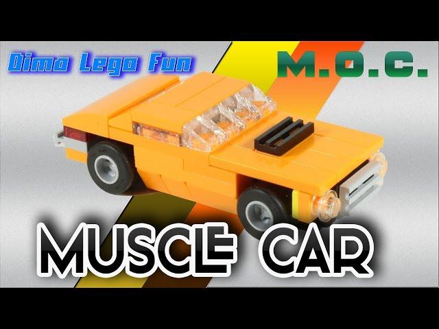 Lego Mini Muscle Car How to build Lego Лего самоделка Мини Масл кар