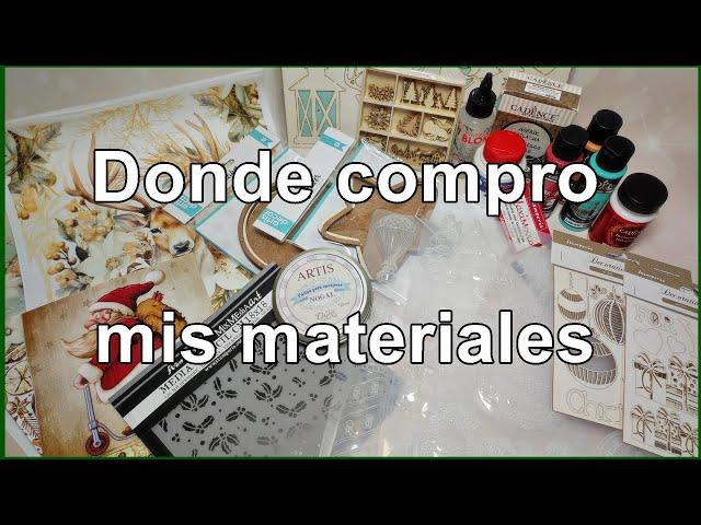 Materiales para próximos vídeos, algunos ya me están dando ideas