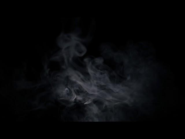 Smoke in a black background  Free HD video footage