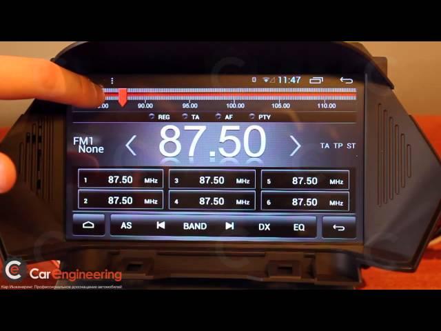 Штатная магнитола Ford Kuga - головное устройство DAYSTAR DS-7024HD