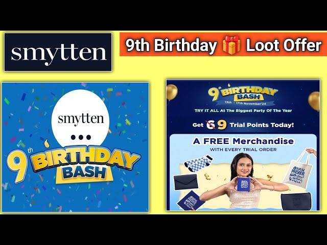 Smytten Birthday Loot l Smytten coupon code l Smytten coupon code today l smytten free sample review