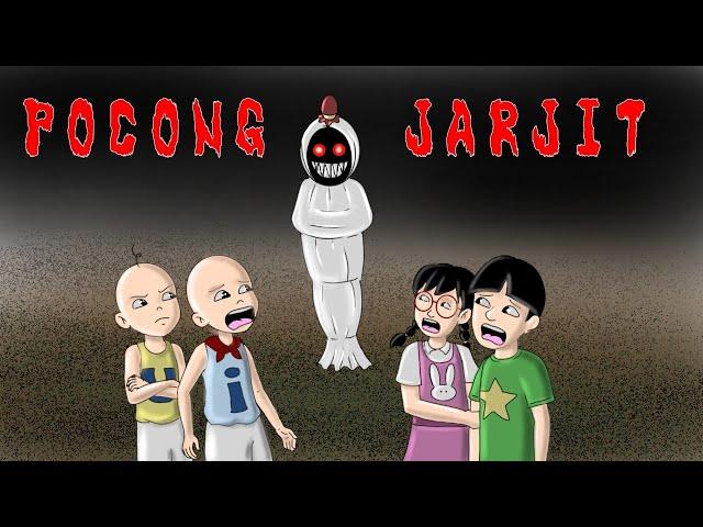 JARJIT MENJADI HANTU POCONG ⁉️ UPIN & IPIN KETAKUTAN